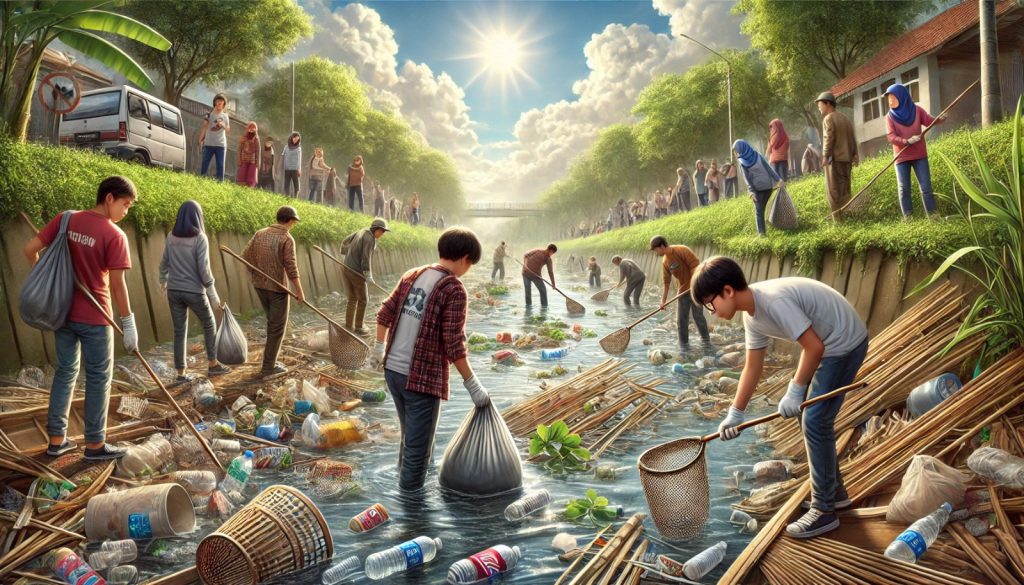 Gerakan Selamatkan Sungai Klaten : Bersama Komunitas Klaten Hijau